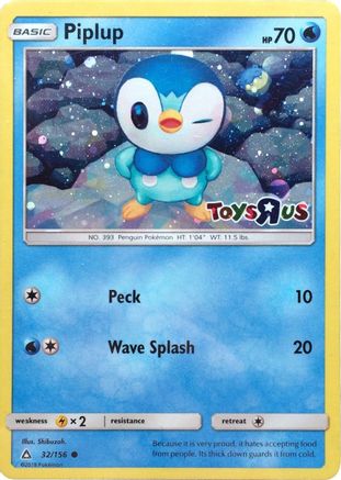 Piplup 032/156 - Holofoil Miscellaneous Cards & Products - Promo