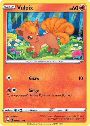 Vulpix 006/73 Champions Path - Common