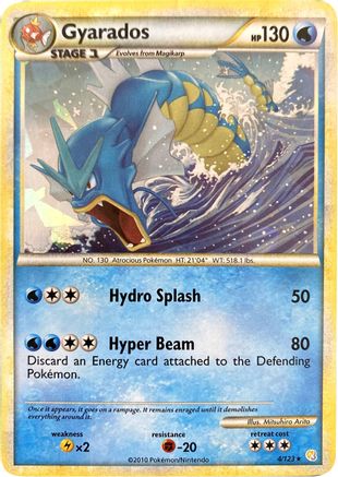 Gyarados 004/123 - Holofoil Miscellaneous Cards & Products - Promo