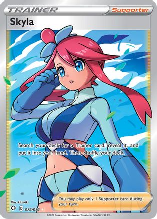 Skyla (Full Art) 072/072 - Holofoil Shining Fates - Ultra Rare