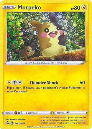 Morpeko SWSH012 - Holofoil Miscellaneous Cards & Products - Promo
