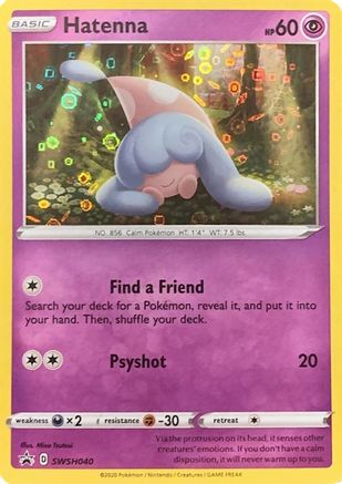 Hatenna SWSH040 - Holofoil Miscellaneous Cards & Products - Promo