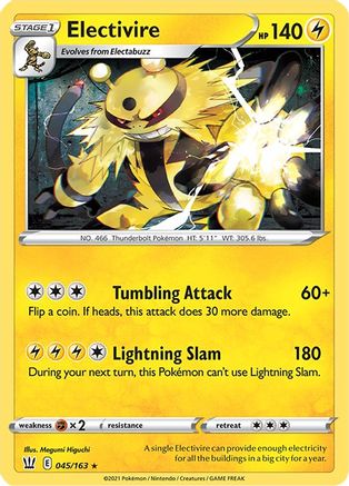 Electivire 045/163 SWSH05 Battle Styles - Rare