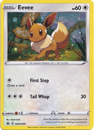 Eevee SWSH095 - Holofoil SWSH Sword & Shield Promo Cards - Promo