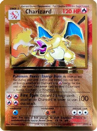 Charizard (Celebrations Metal Card) 004/102 - Holofoil Miscellaneous Cards & Products - Promo
