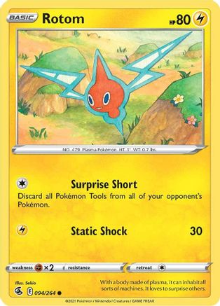 Rotom 094/264 SWSH08 Fusion Strike - Common