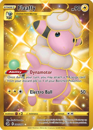 Flaaffy (Secret) 280/264 - Holofoil SWSH08 Fusion Strike - Secret Rare