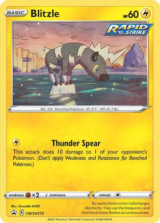 Blitzle SWSH173 - Holofoil SWSH Sword & Shield Promo Cards - Promo