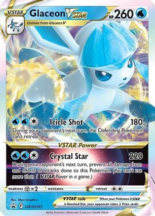 Glaceon VSTAR SWSH197 - Holofoil SWSH Sword & Shield Promo Cards - Promo