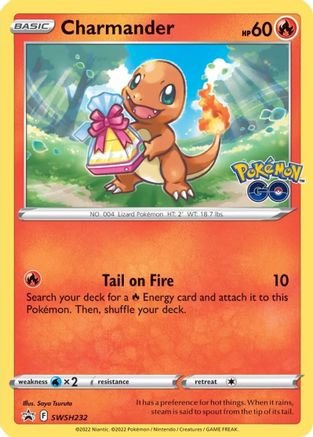 Charmander SWSH232 - Holofoil SWSH Sword & Shield Promo Cards - Promo