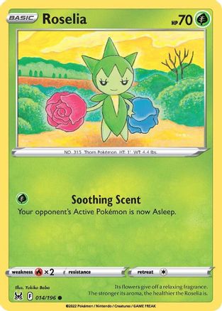 Roselia 014/196 SWSH11 Lost Origin - Common