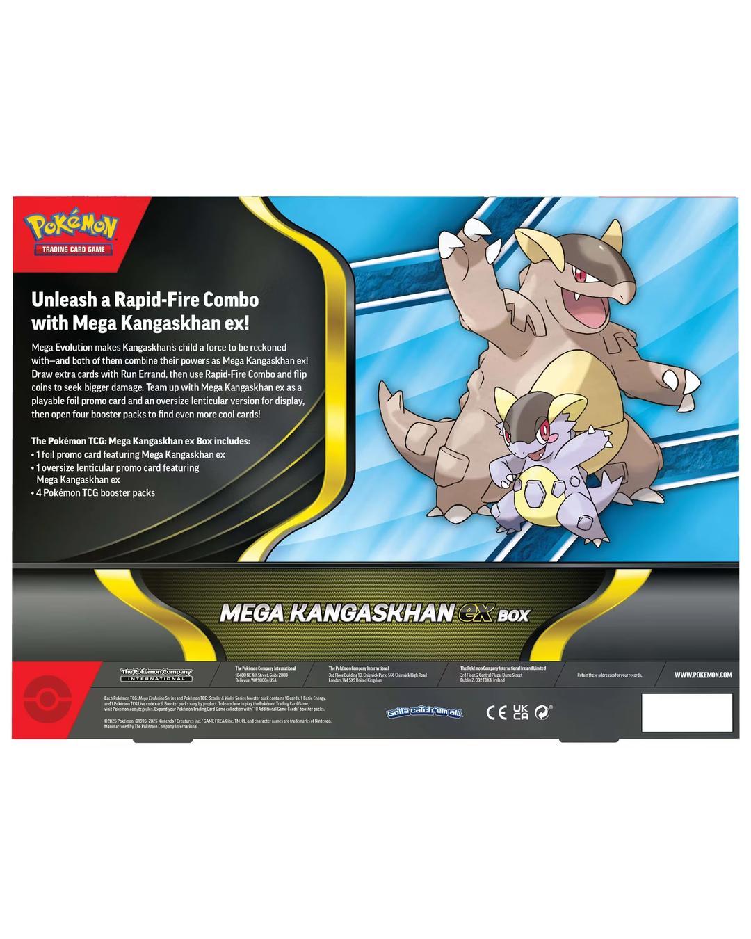 Pokemon TCG - Mega Kangaskhan ex Box
