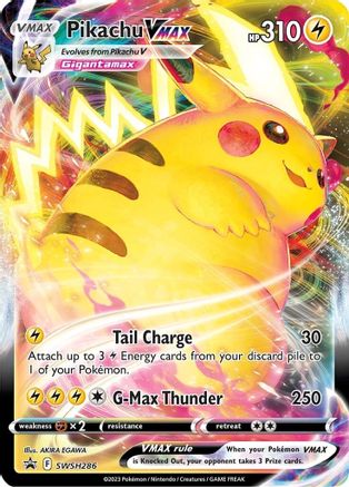 Pikachu VMAX SWSH286 - Holofoil SWSH Sword & Shield Promo Cards - Promo