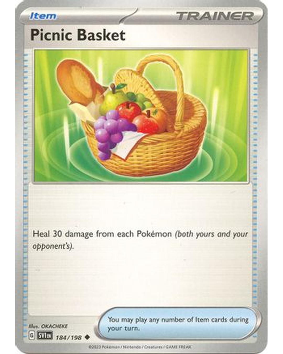 Picnic Basket 184/198 SV01 Scarlet & Violet Base Set - Uncommon