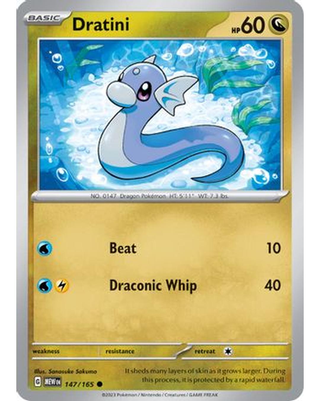Dratini 147/165 SV Scarlet & Violet 151 - Common