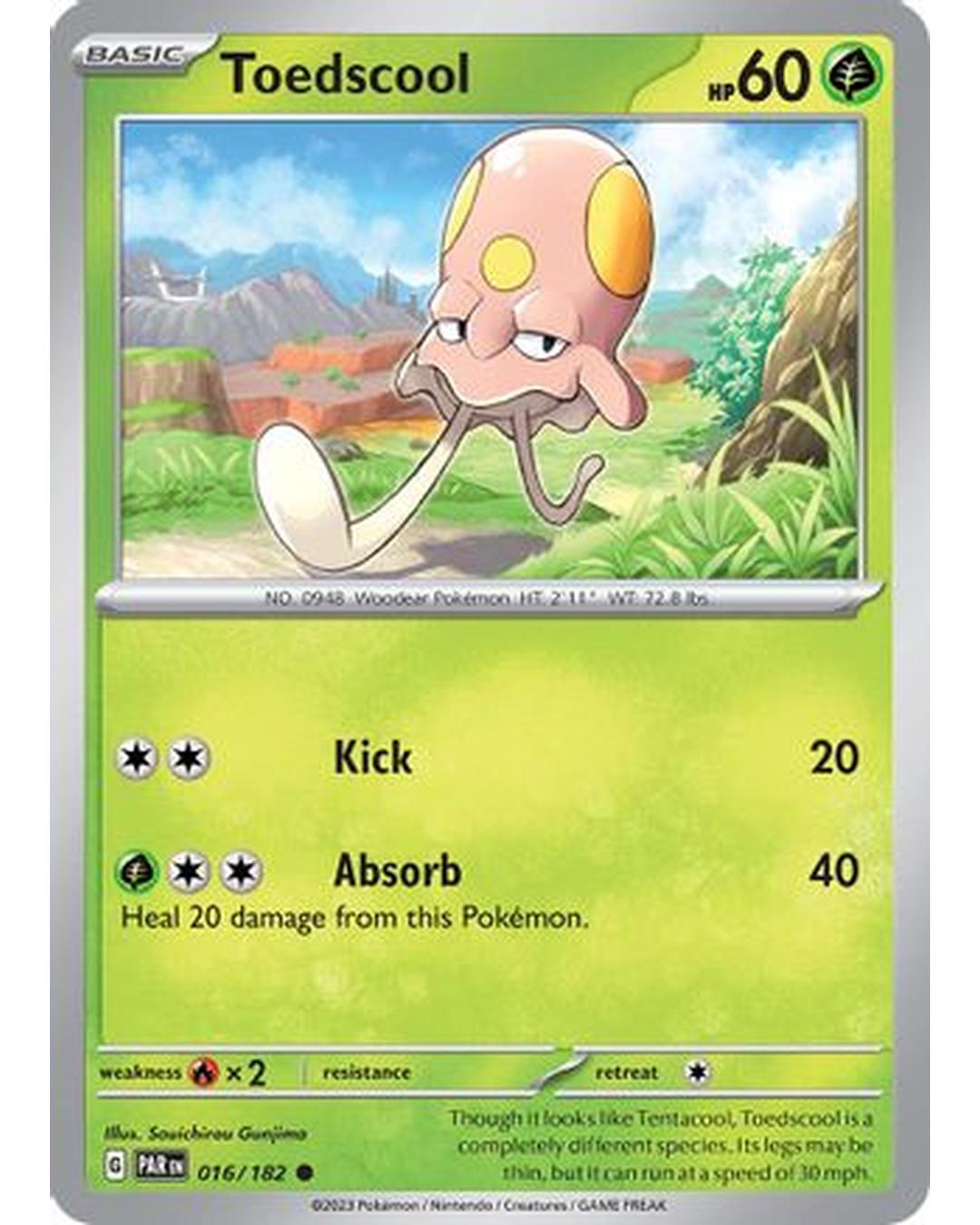 Toedscool 016/182 SV04 Paradox Rift - Common