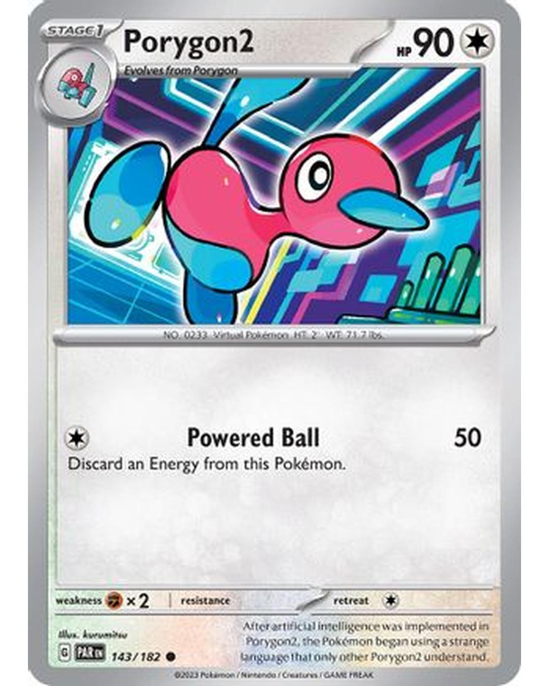 Porygon2 143/182 SV04 Paradox Rift - Common