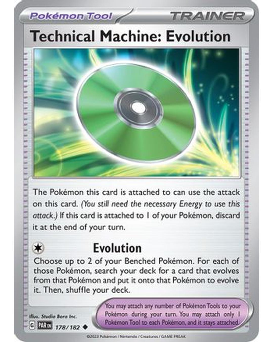 Technical Machine: Evolution 178/182 - Reverse Holofoil SV04 Paradox Rift - Uncommon