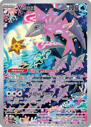 Veluza 192/182 - Holofoil SV04 Paradox Rift - Illustration Rare