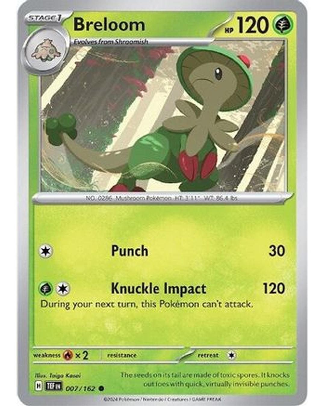 Breloom 007/162 SV05 Temporal Forces - Common