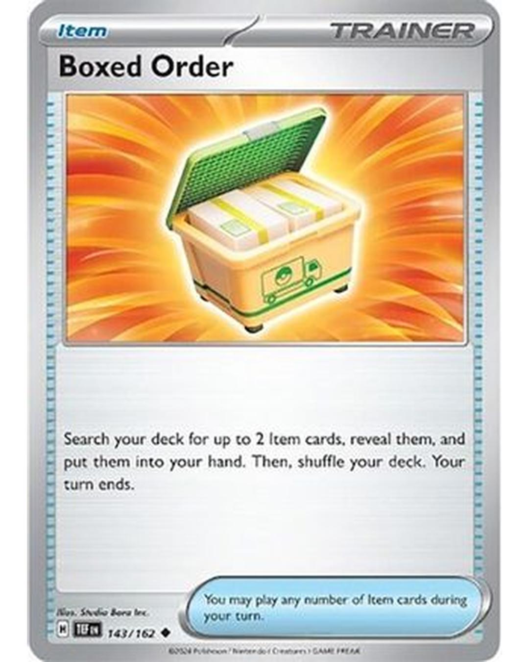 Boxed Order 143/162 SV05 Temporal Forces - Uncommon