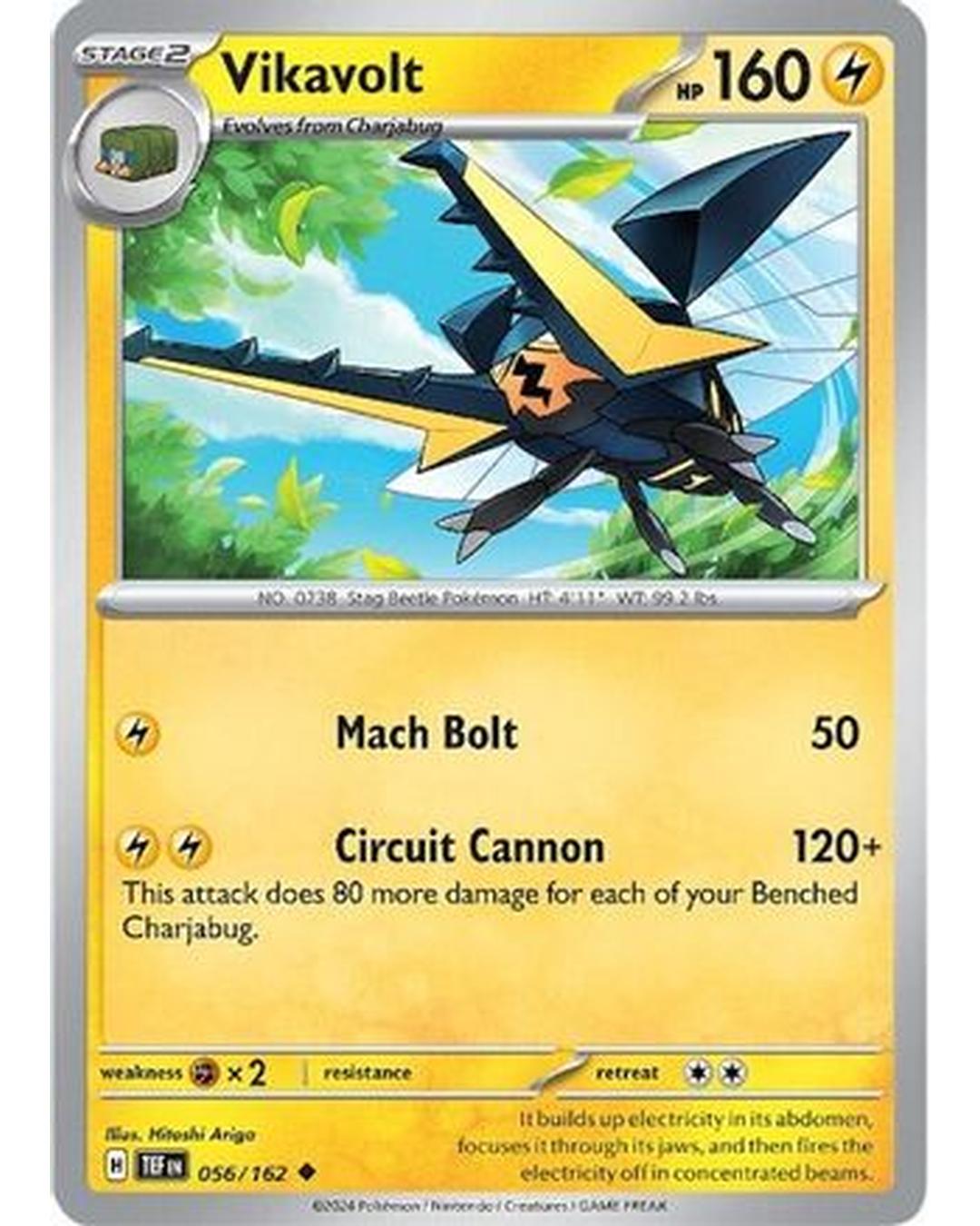 Vikavolt 056/162 SV05 Temporal Forces - Uncommon