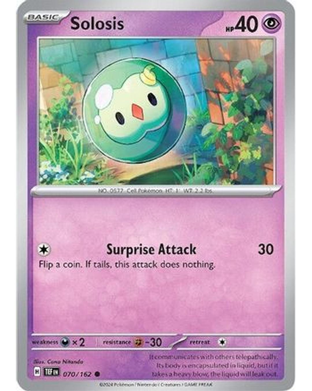 Solosis 070/162 SV05 Temporal Forces - Common