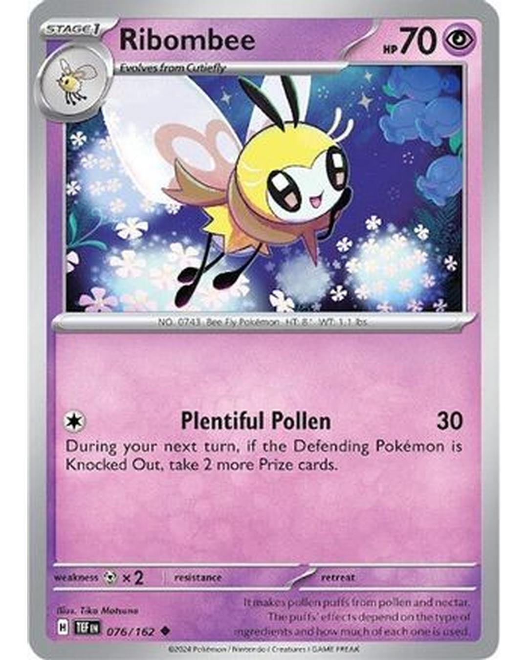 Ribombee 076/162 SV05 Temporal Forces - Uncommon