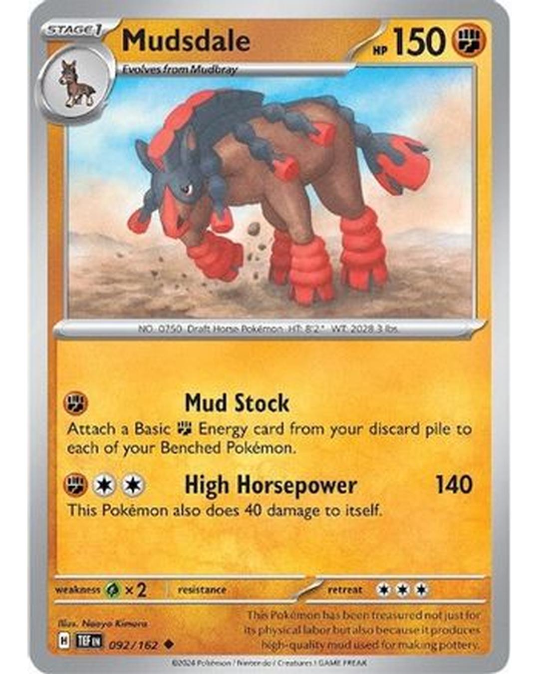Mudsdale 092/162 SV05 Temporal Forces - Uncommon