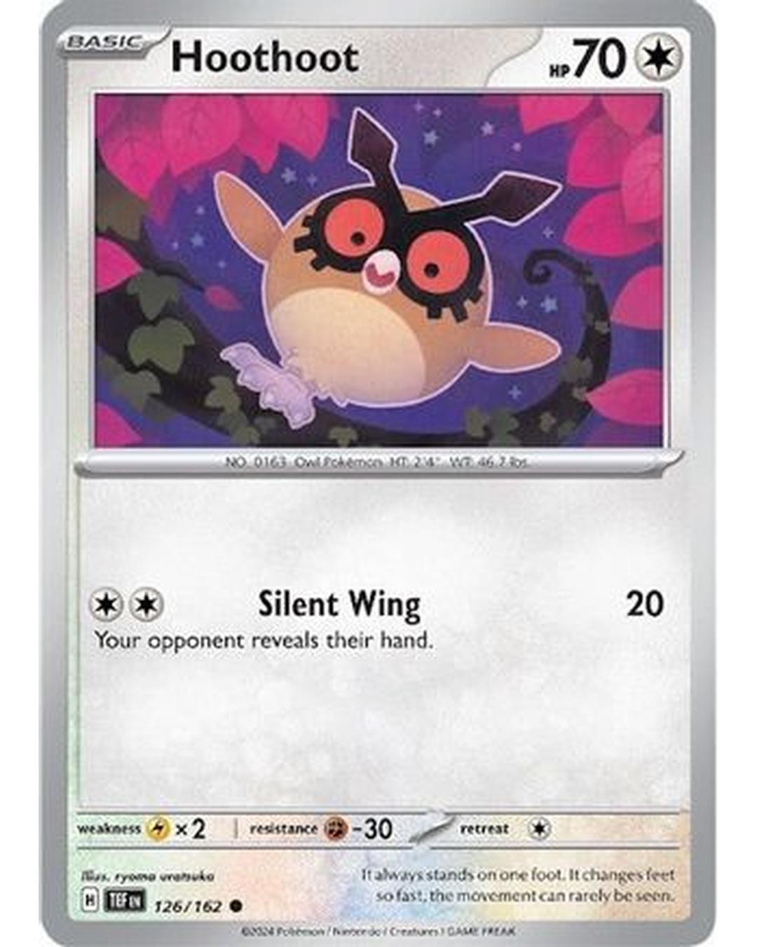 Hoothoot 126/162 SV05 Temporal Forces - Common