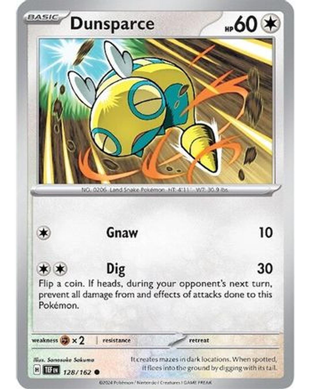 Dunsparce 128/162 SV05 Temporal Forces - Common