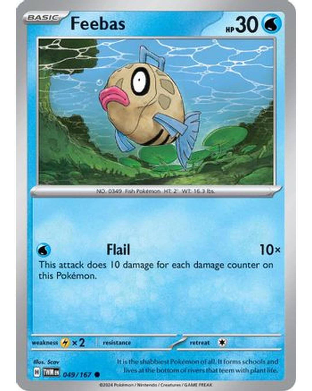 Feebas 049/167 SV06 Twilight Masquerade - Common
