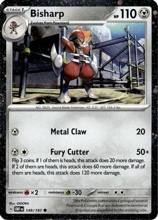 Bisharp 149/197 - Holofoil Miscellaneous Cards & Products - Promo