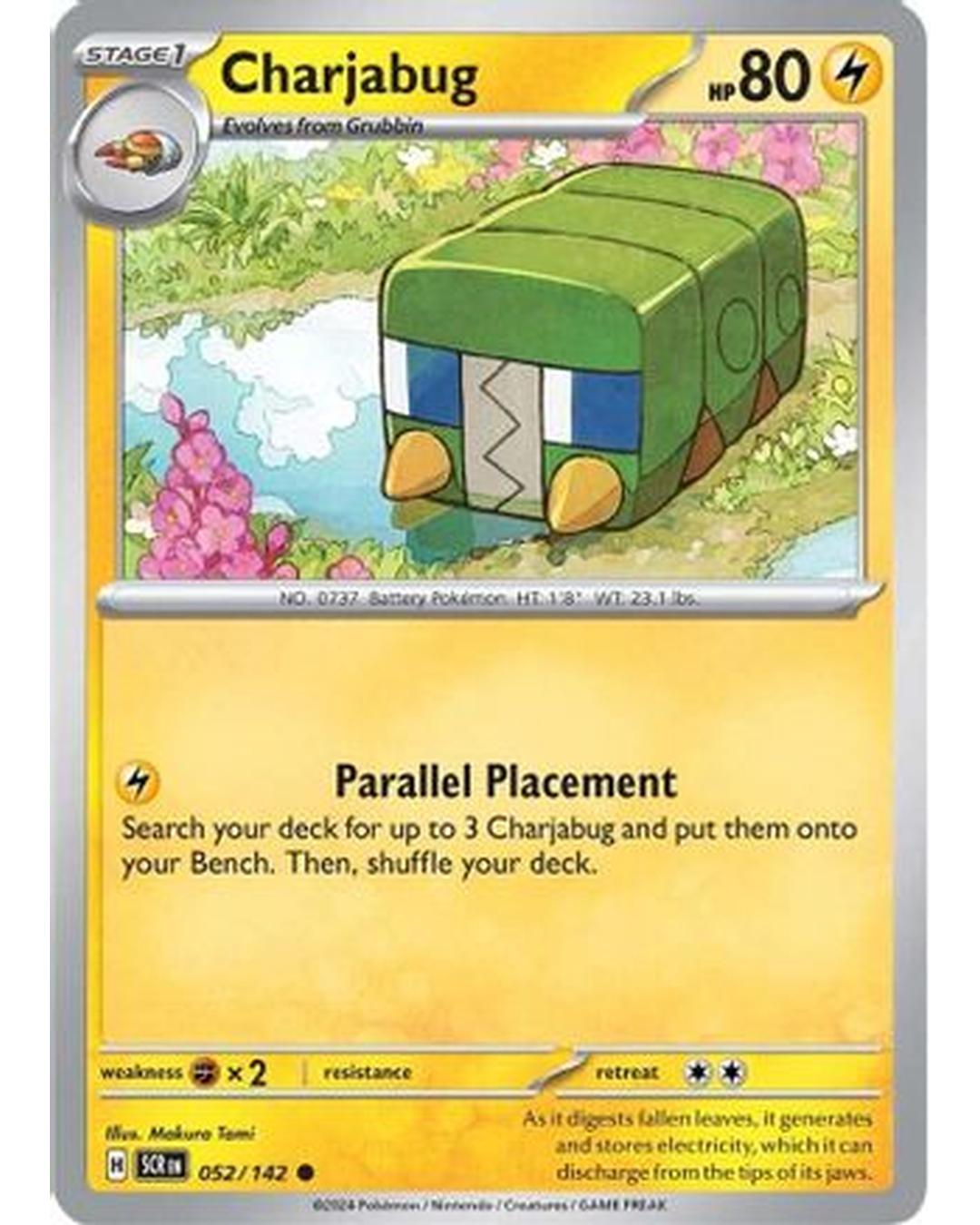 Charjabug 052/142 SV07 Stellar Crown - Common