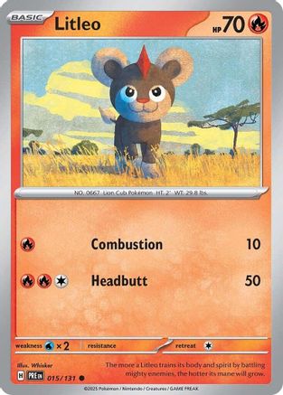 Litleo 015/131 SV Prismatic Evolutions - Common