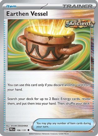 Earthen Vessel 106/131 SV Prismatic Evolutions - Uncommon