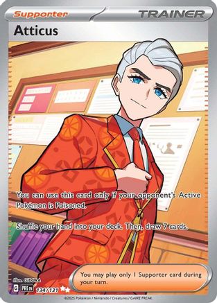 Atticus 134/131 - Holofoil SV Prismatic Evolutions - Ultra Rare