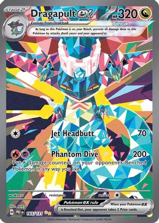 Dragapult ex 165/131 - Holofoil SV Prismatic Evolutions - Special Illustration Rare