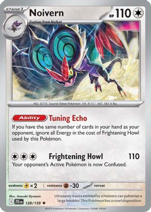 Noivern 128/159 - Holofoil SV09 Journey Together - Rare