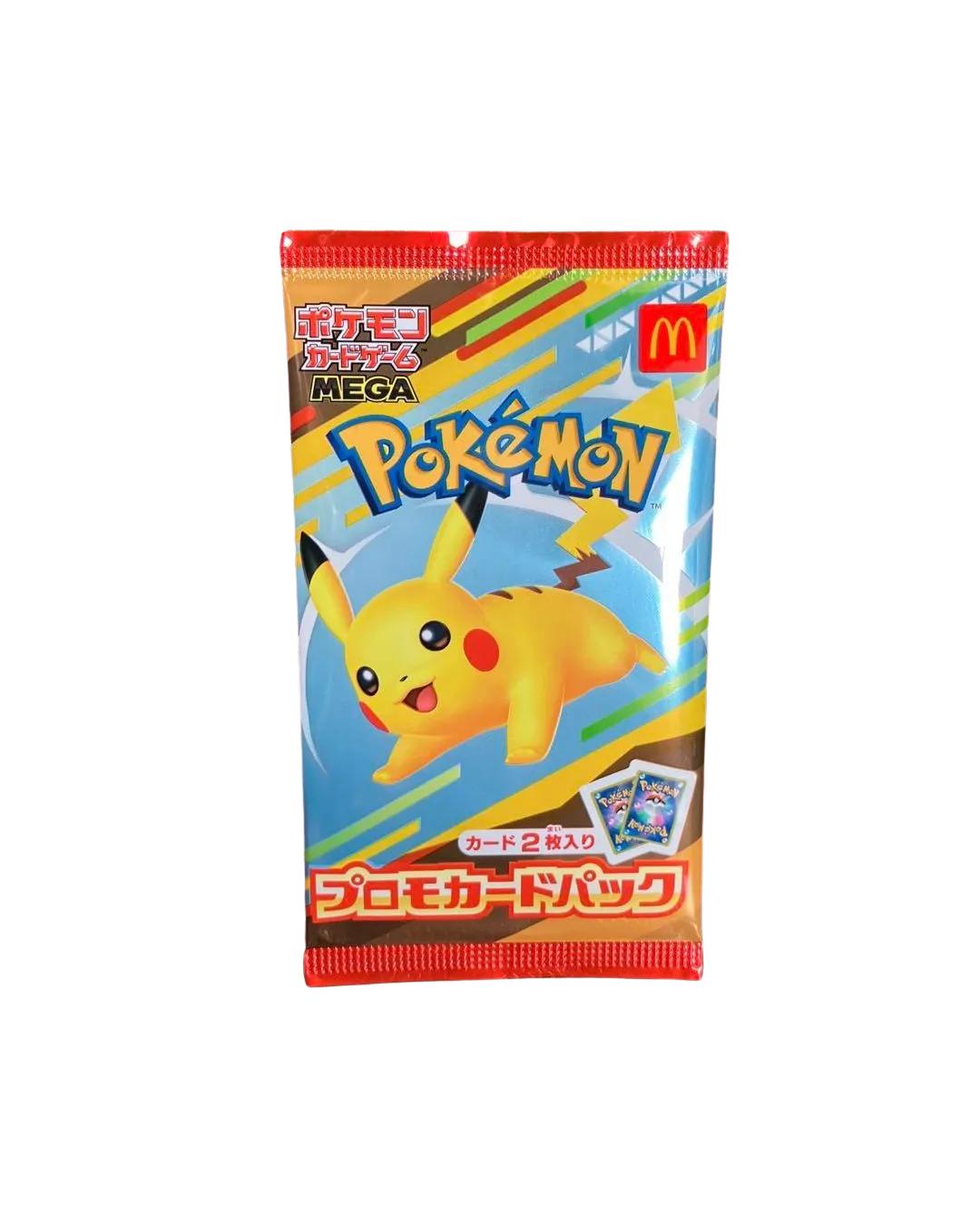 Pokemon TCG McDonald’s 2025 Promo Booster Pack - Japanese Promo