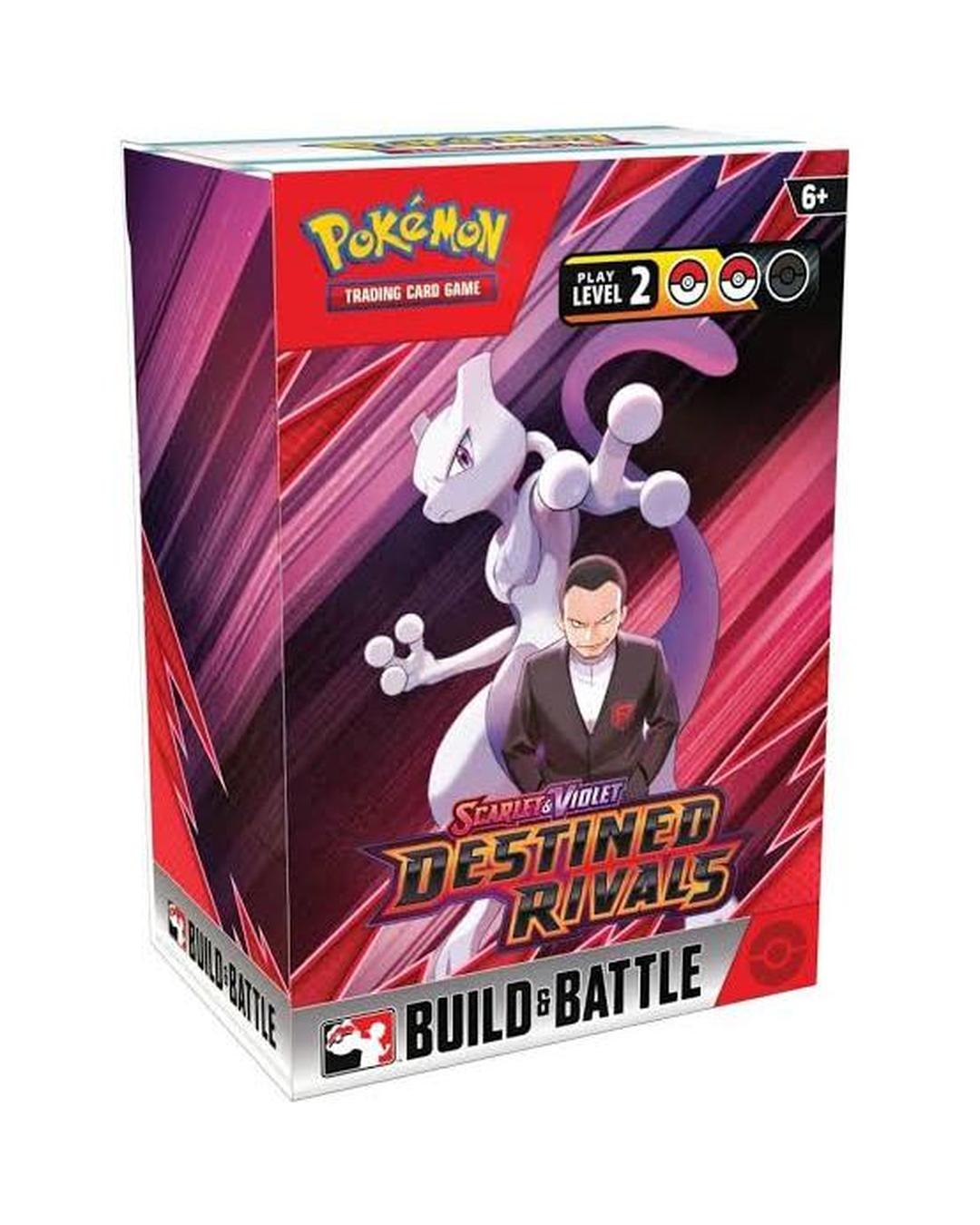 Pokémon TCG: Scarlet & Violet Destined Rivals Build & Battle Bundle - Groovy Collectables