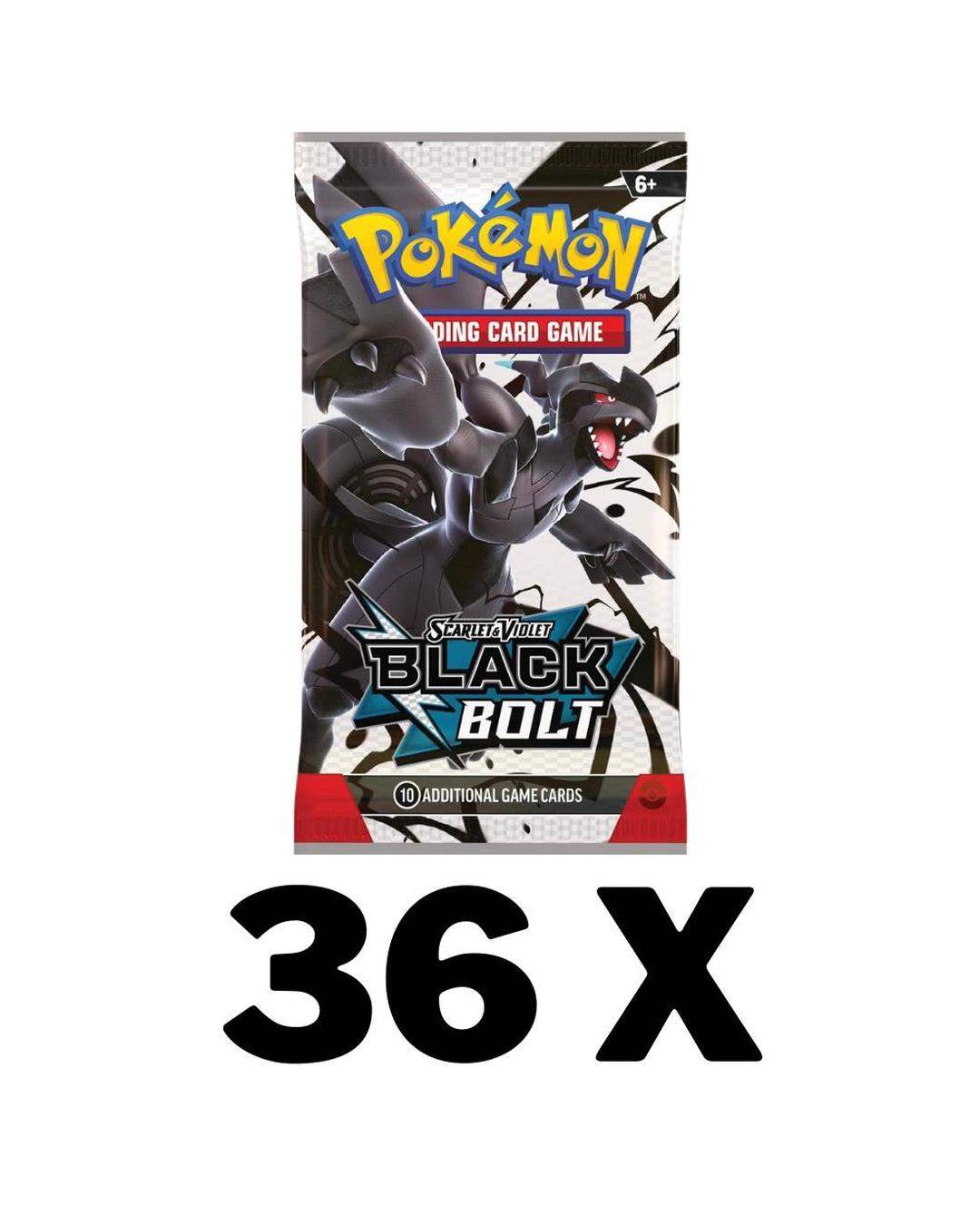 Pokemon TCG Scarlet & Violet - Black Bolt Booster Pack - Groovy Collectables
