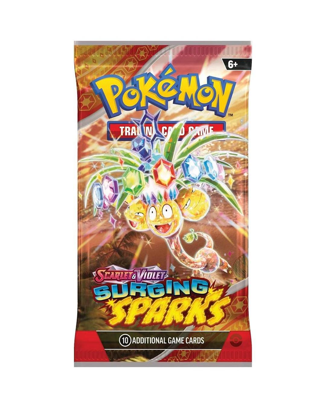 Pokemon TCG Scarlet & Violet: Surging Sparks Booster Pack - Groovy Collectables