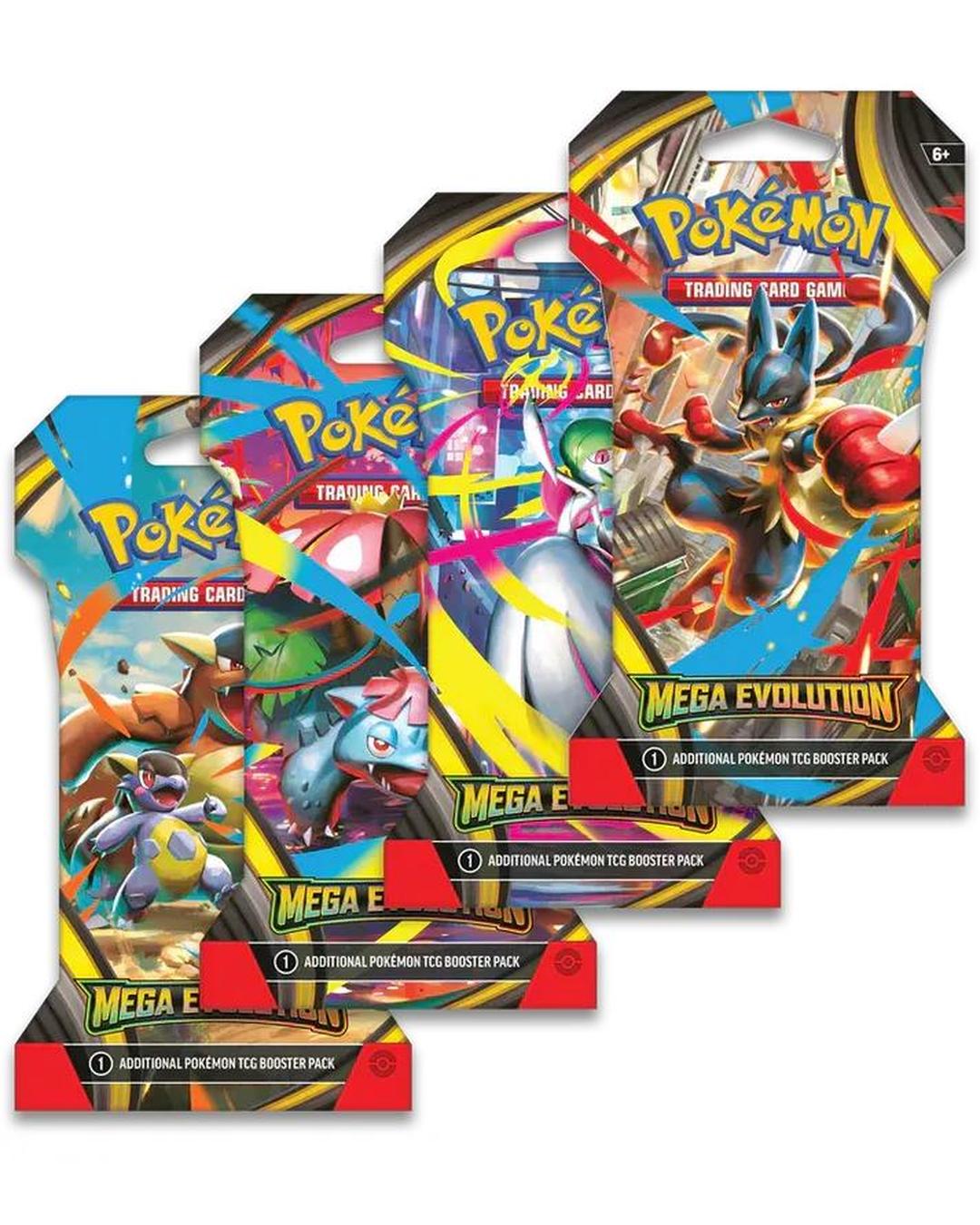 Mega Evolution Sleeved Booster Pack | Pokemon TCG