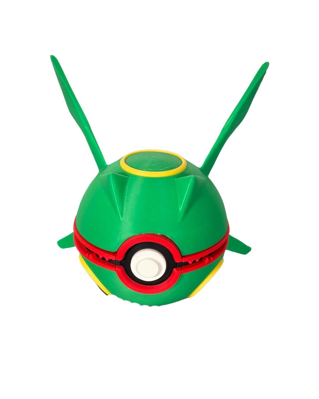 Rayquaza 3D Pokeball - Groovy Collectables