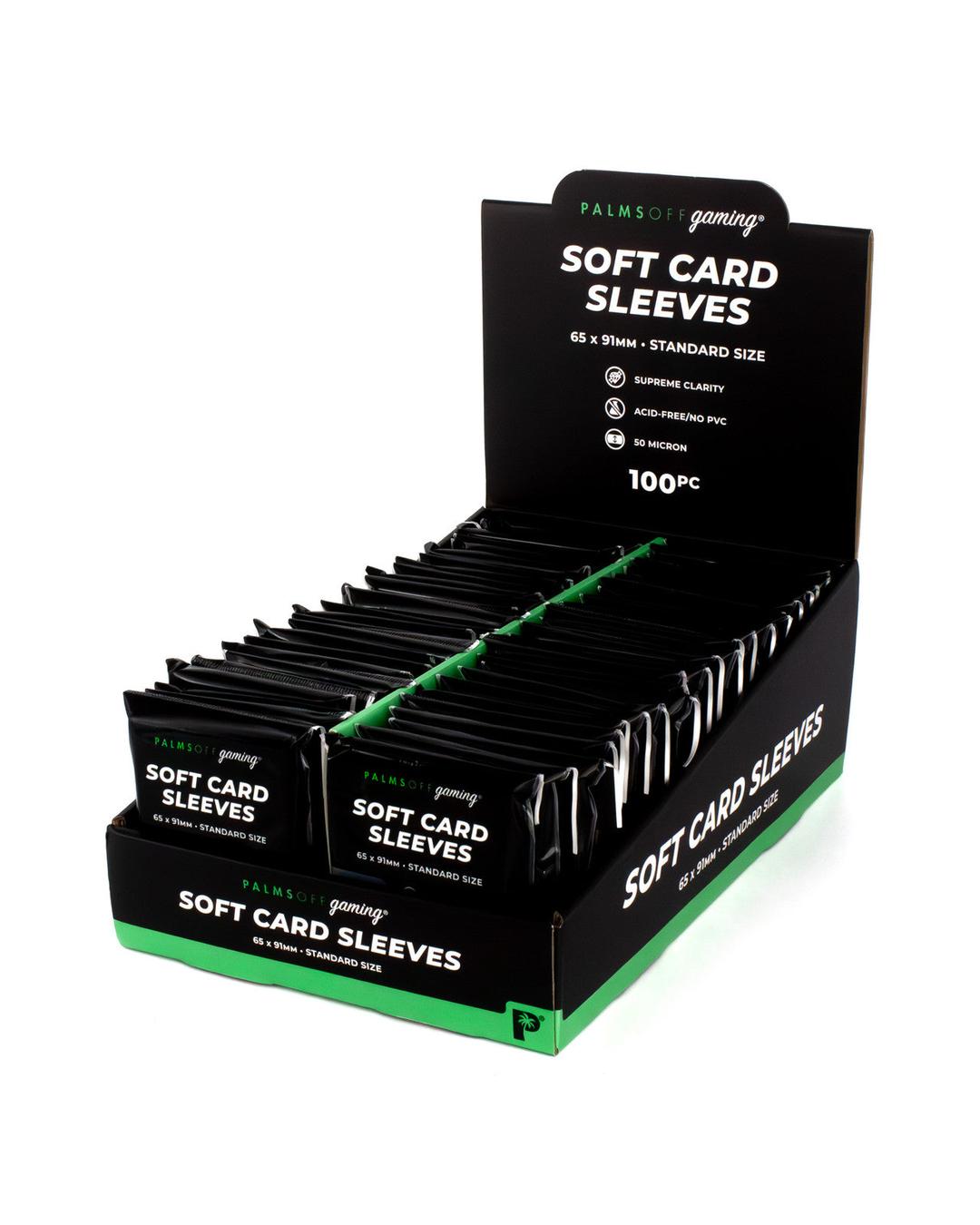 Soft Card Sleeves - Standard Size - 100pc - Groovy Collectables