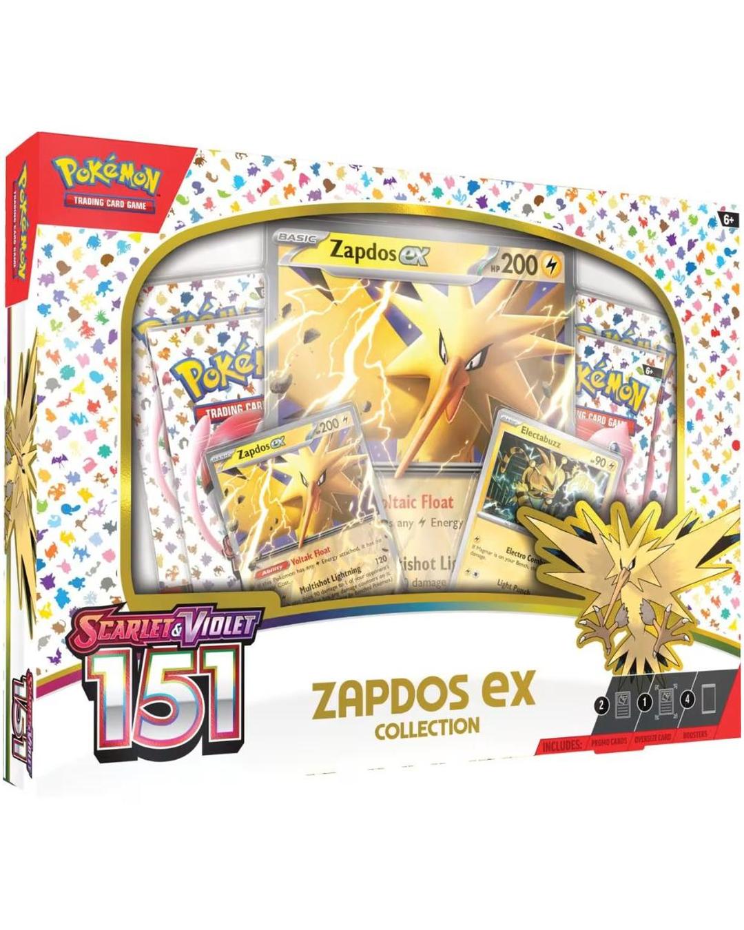 Pokemon TCG - 151: Zapdos ex Collection Box
