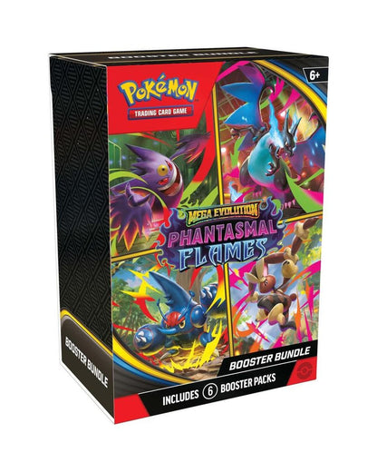Pokemon TCG - Mega Evolution  Phantasmal Flames Booster Bundle