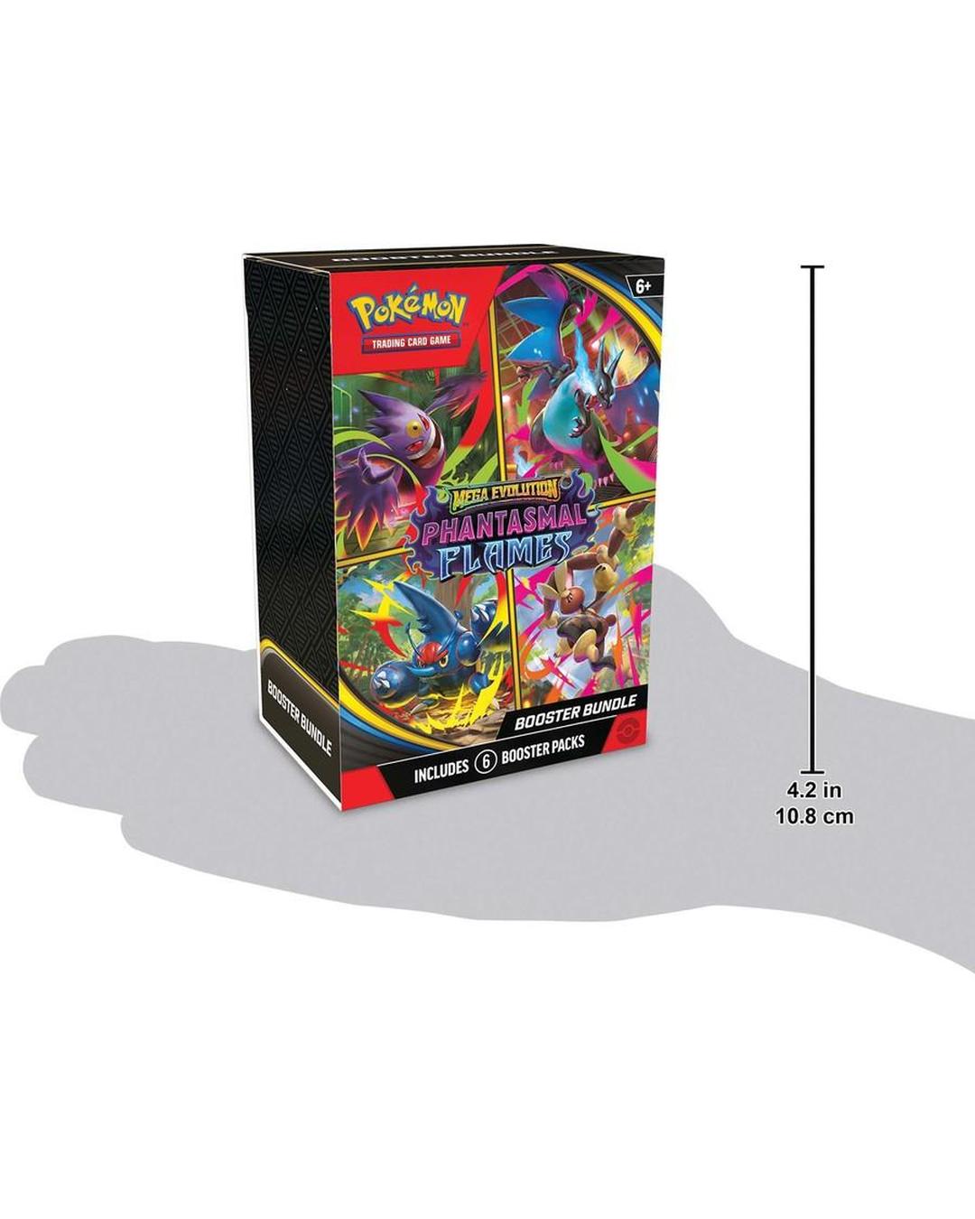 Pokemon TCG - Mega Evolution  Phantasmal Flames Booster Bundle