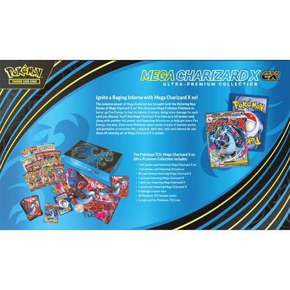 Pokemon TCG - Mega Charizard X ex Ultra Premium Collection